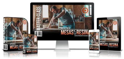 APRENDE MESAS CON RESINA